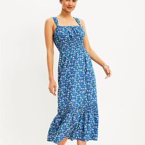 LOFT Floral Maxi Dress